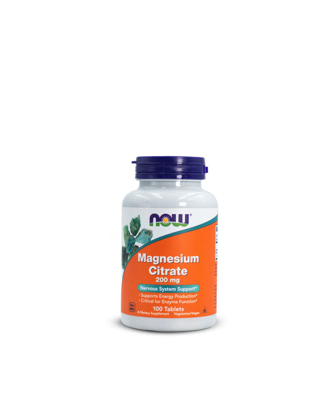 Now citrato de magnesio 200mg x 100tab
