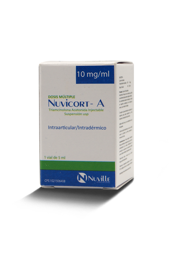 Nuvicort-A acetonido triamcinolona 10mg/mL