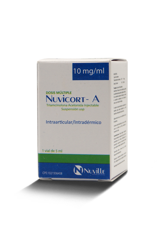 Nuvicort-A acetonido triamcinolona 10mg/mL