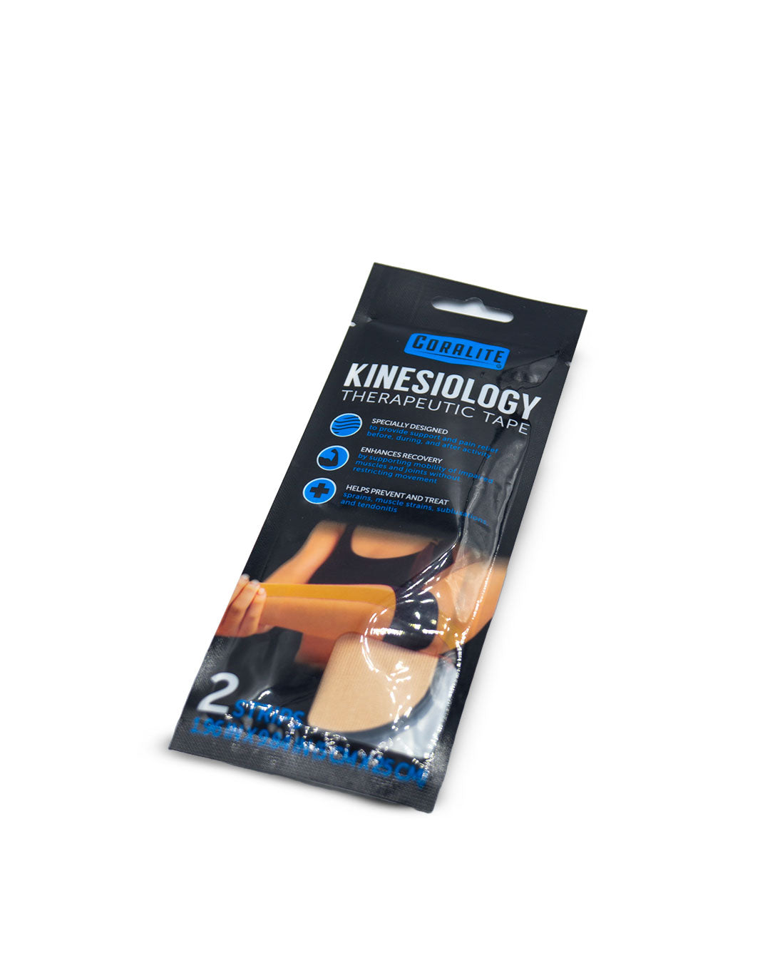 Parche kinesiology 5x25cm 1 sobre 2 und