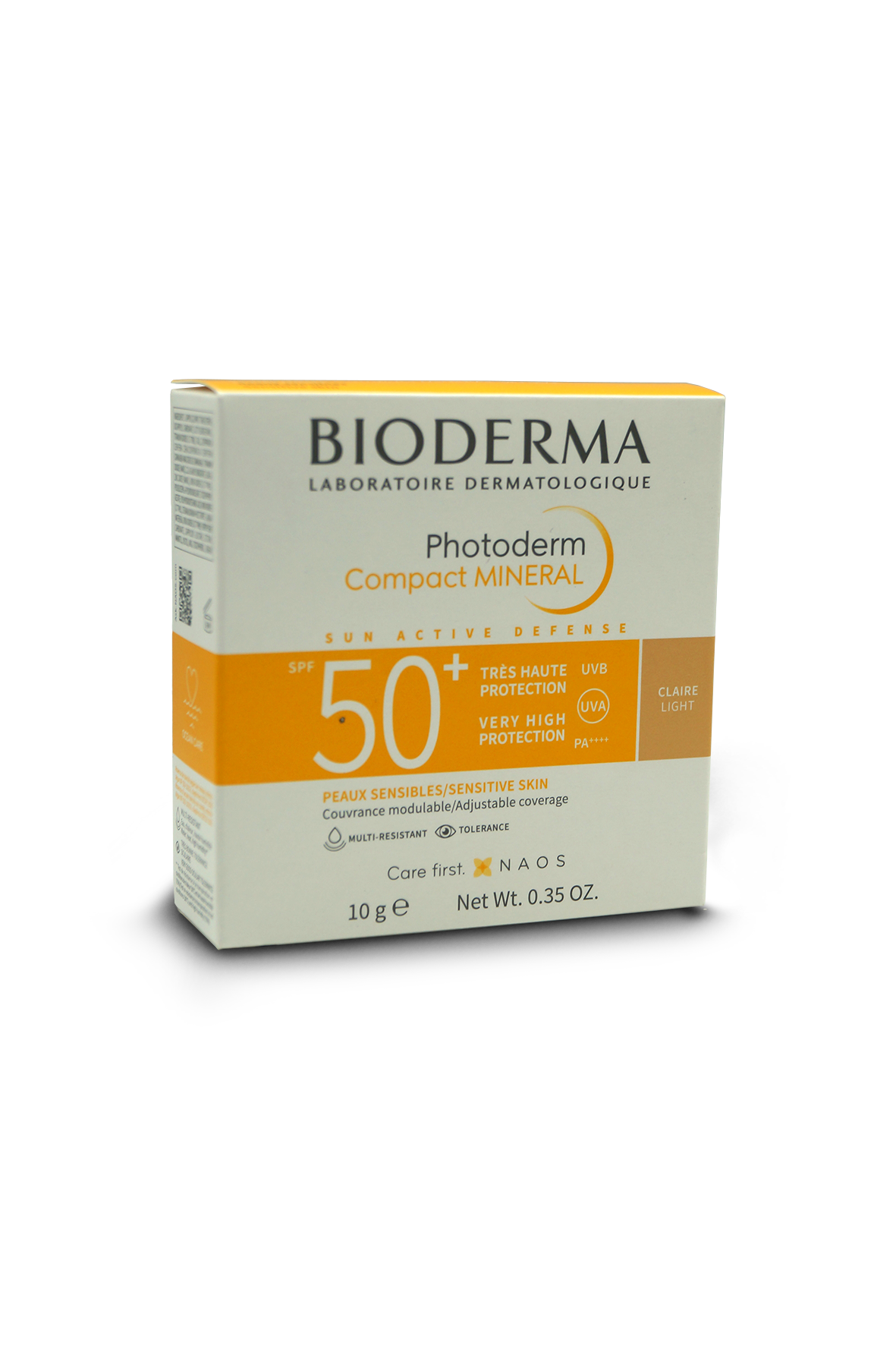 Photoderm compacto light FPS 50 piel sensible 10g. Bioderma