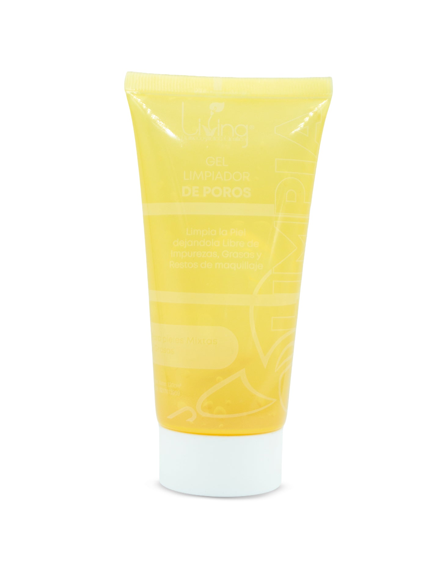 Poros gel limpiador piel mixta 120mL. Living