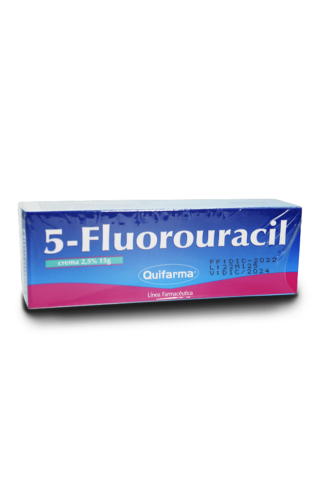 5 fluorouracil 2,5% crema 15g