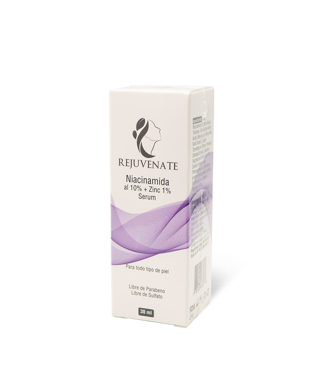 Rejuvenate sérum niacinamida 10% + zinc 1% 30mL