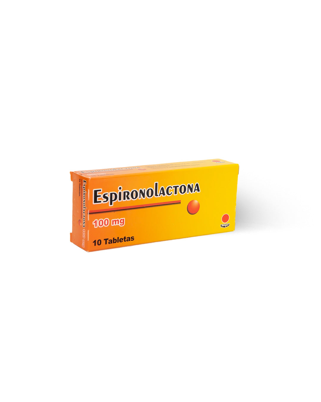 Espironolactona 100mg 10 tabletas