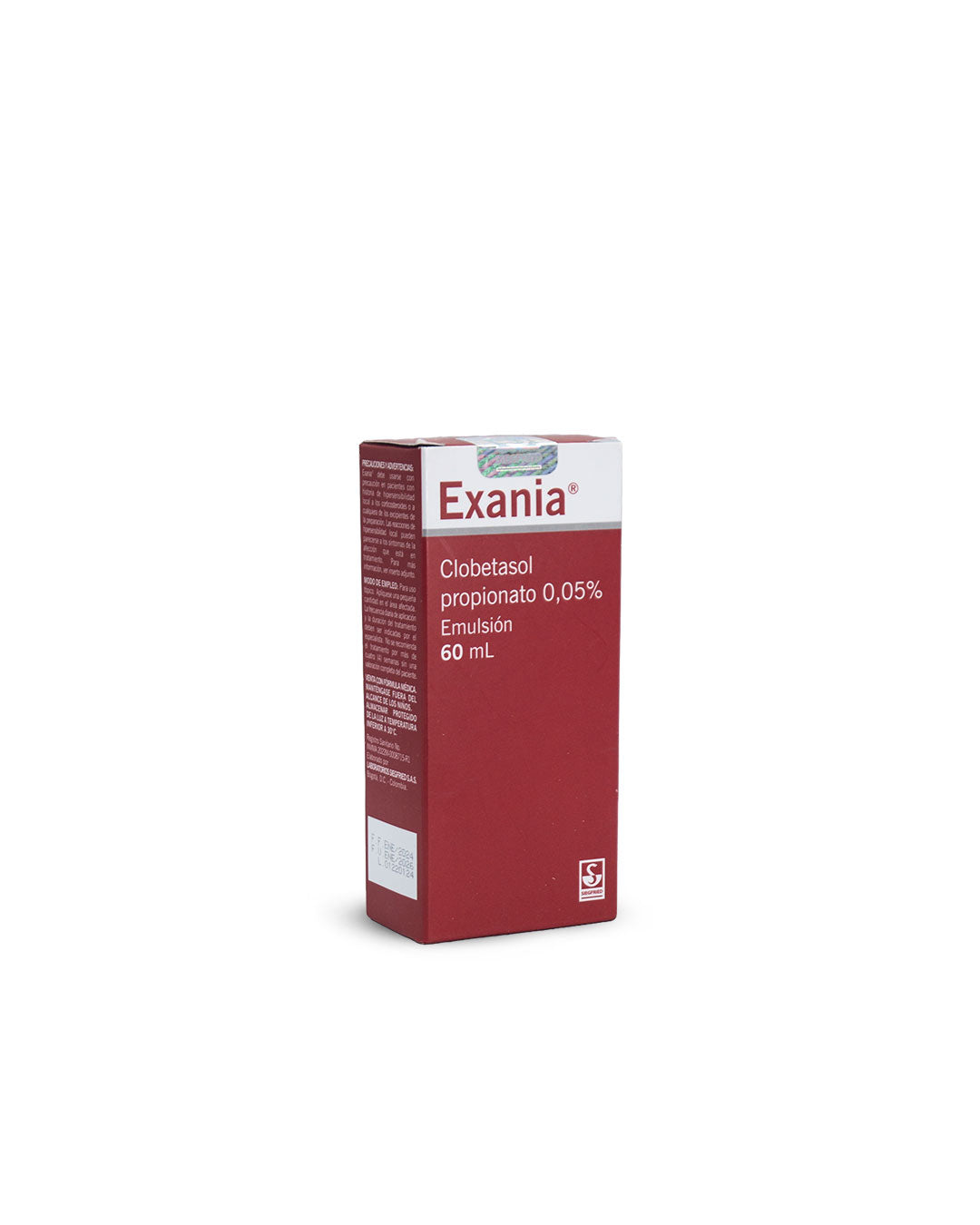 Siegfried Exania clobetasol 0,05% 60mL
