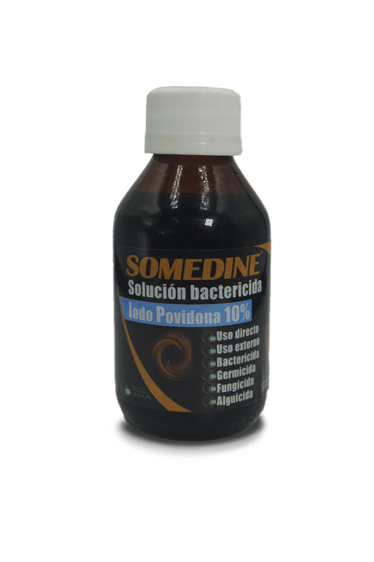 Somedine 10% solución tópica 120mL