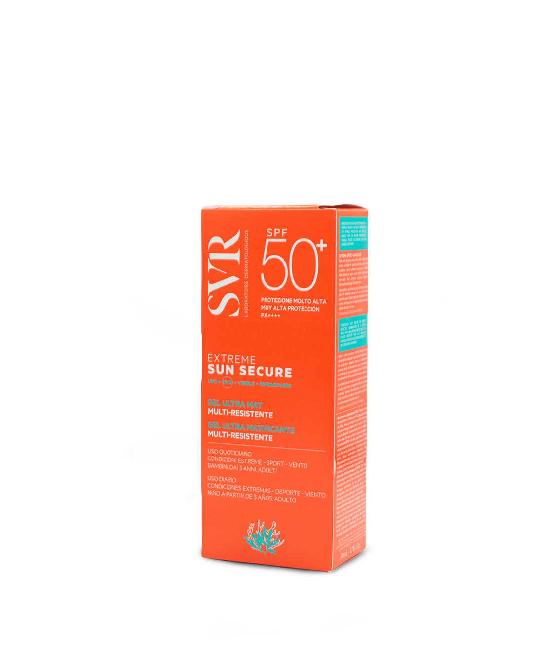 Sun secure extreme gel matificante FPS 50 50mL. SVR