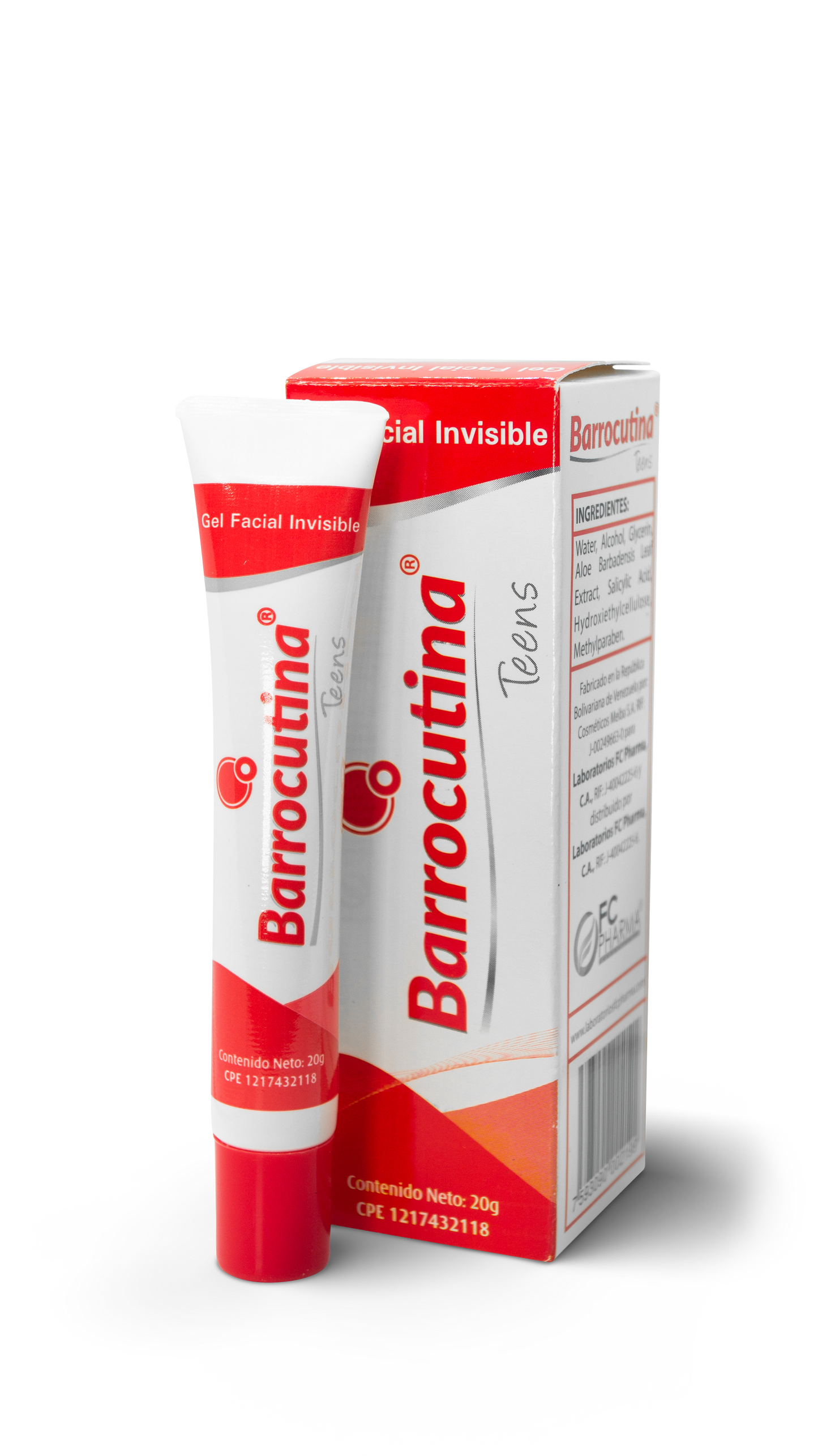 Barrocutina gel facial 20g