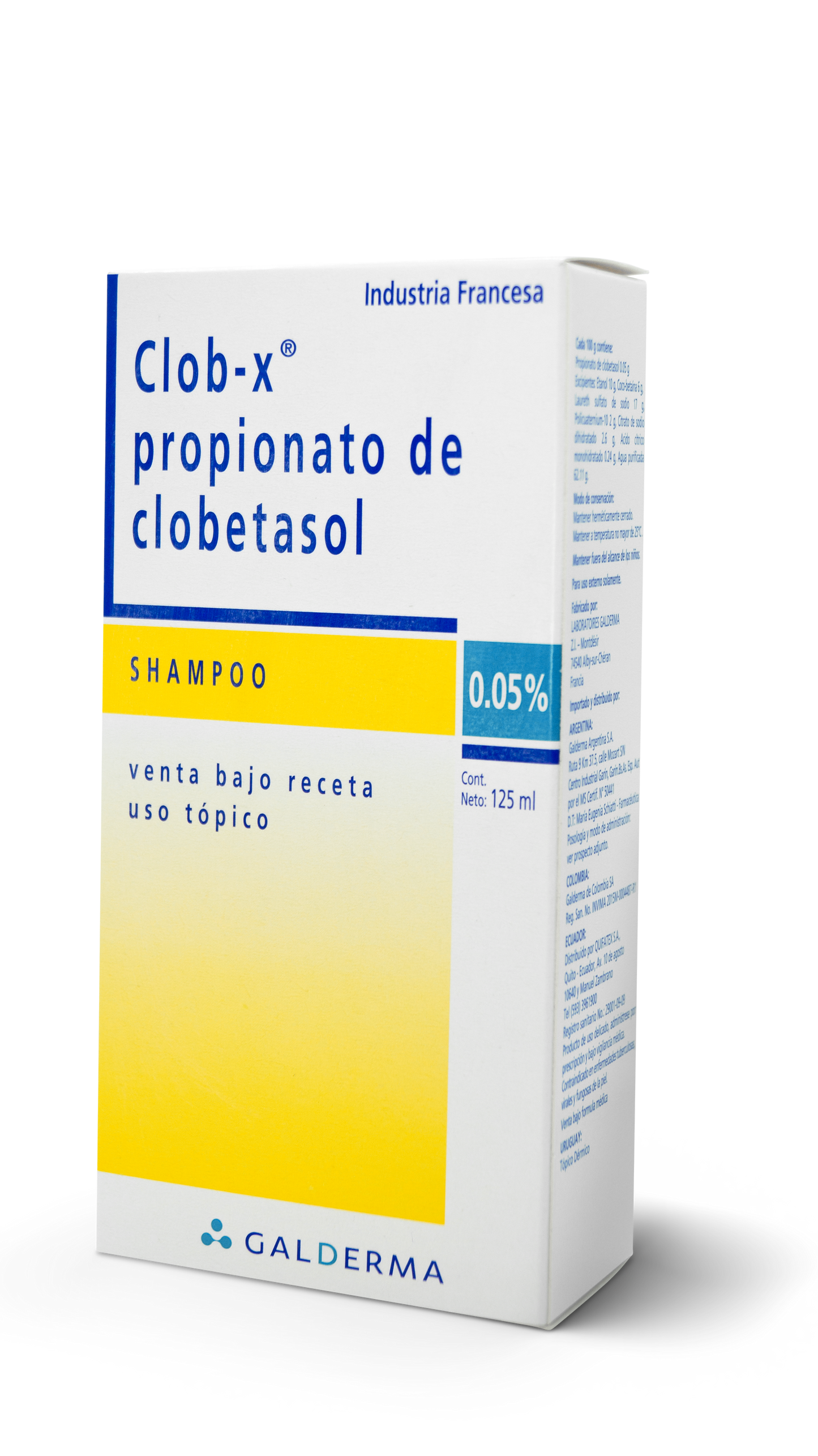 Clob-X shampoo 125mL
