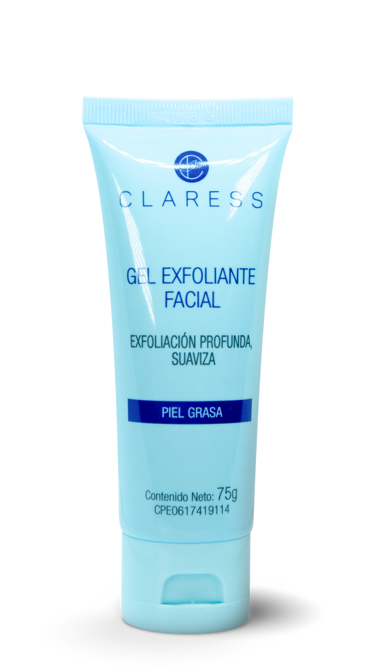 Claress gel exfoliante facial 75g