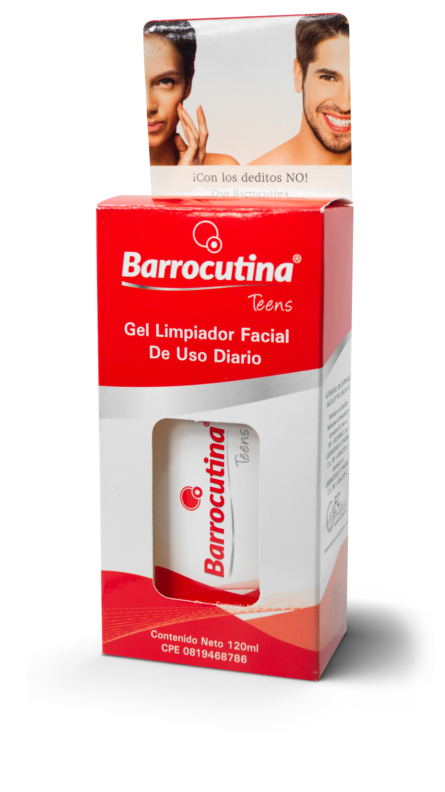 Barrocutina limpiador facial 120mL