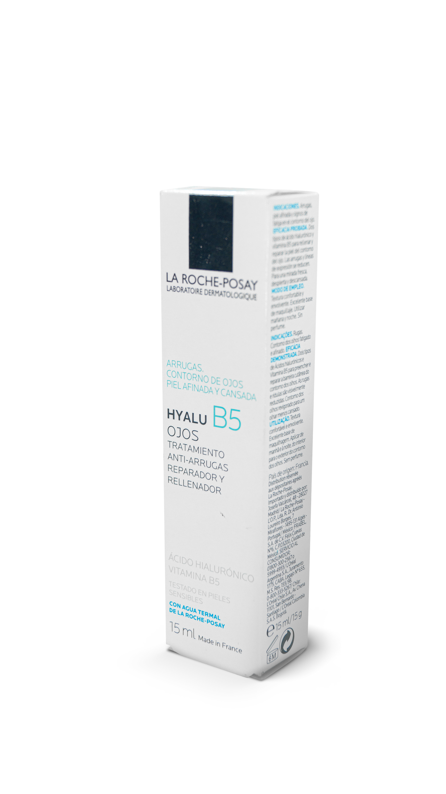 Hyalu B5 crema ojos antiarrugas 15mL. La Roche Posay