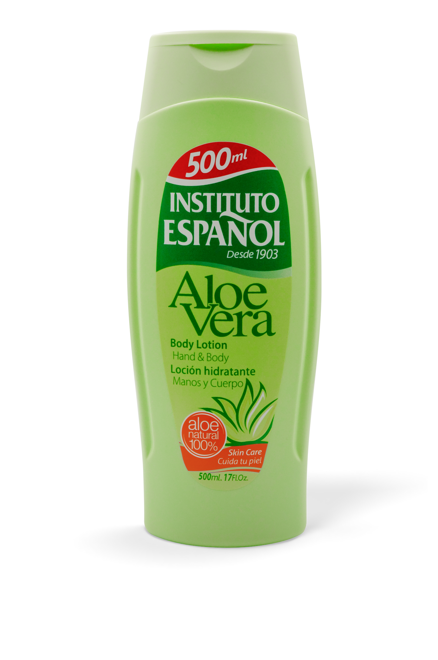 Instituto Español loción hidratante de aloe vera 500mL