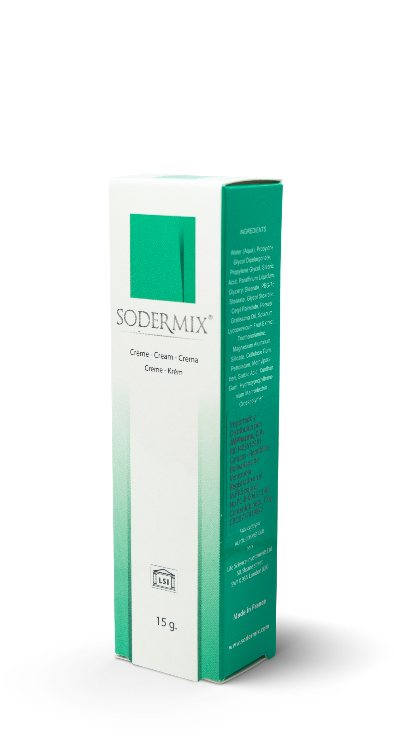 Sodermix crema para cicatrices 15g. LSI