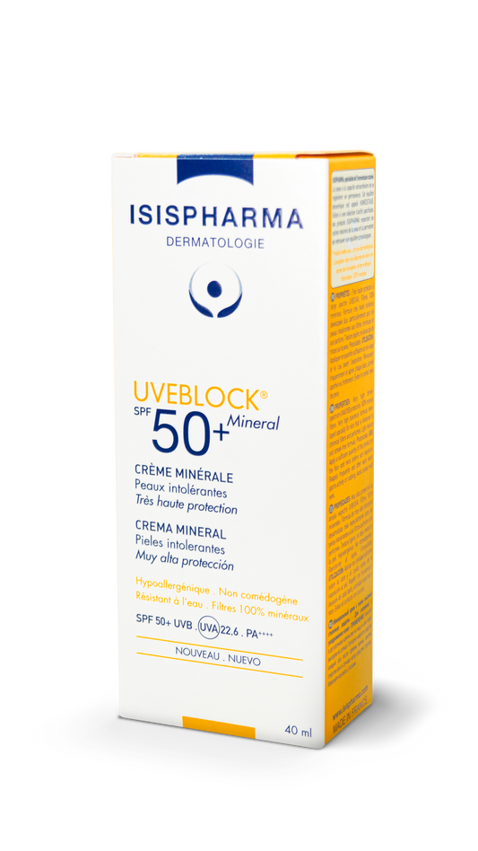Uveblock mineral FPS 50+ 40mL