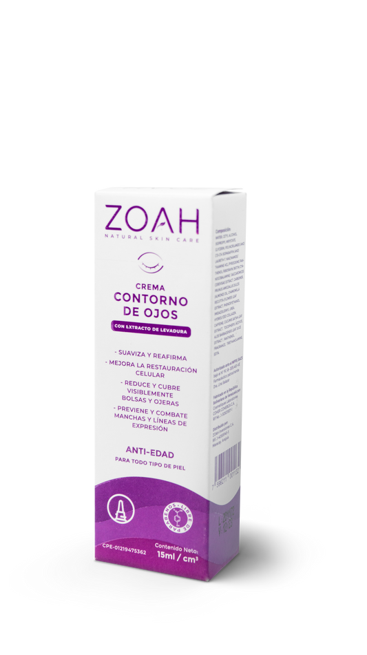 Zoah crema contorno de ojos 15mL