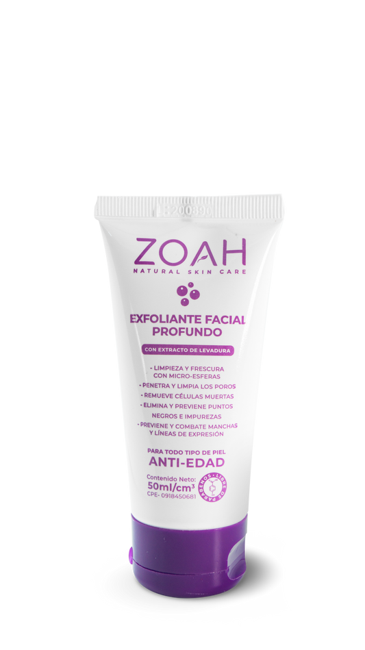 Zoah exfoliante facial profundo 50mL