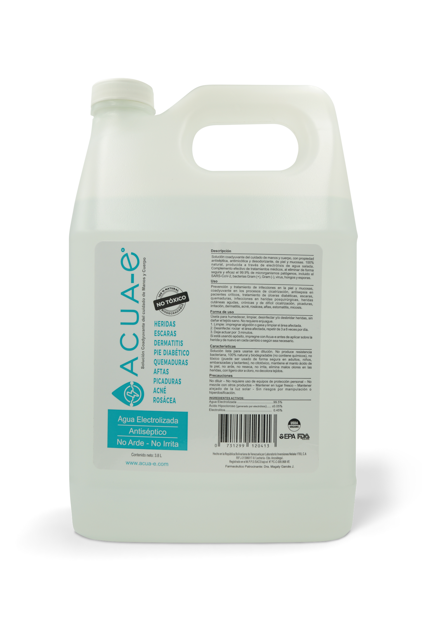 Acua-e Agua electrolizada 240mL