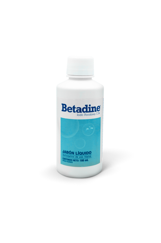 Betadine 7,5% jabón liquido 180mL