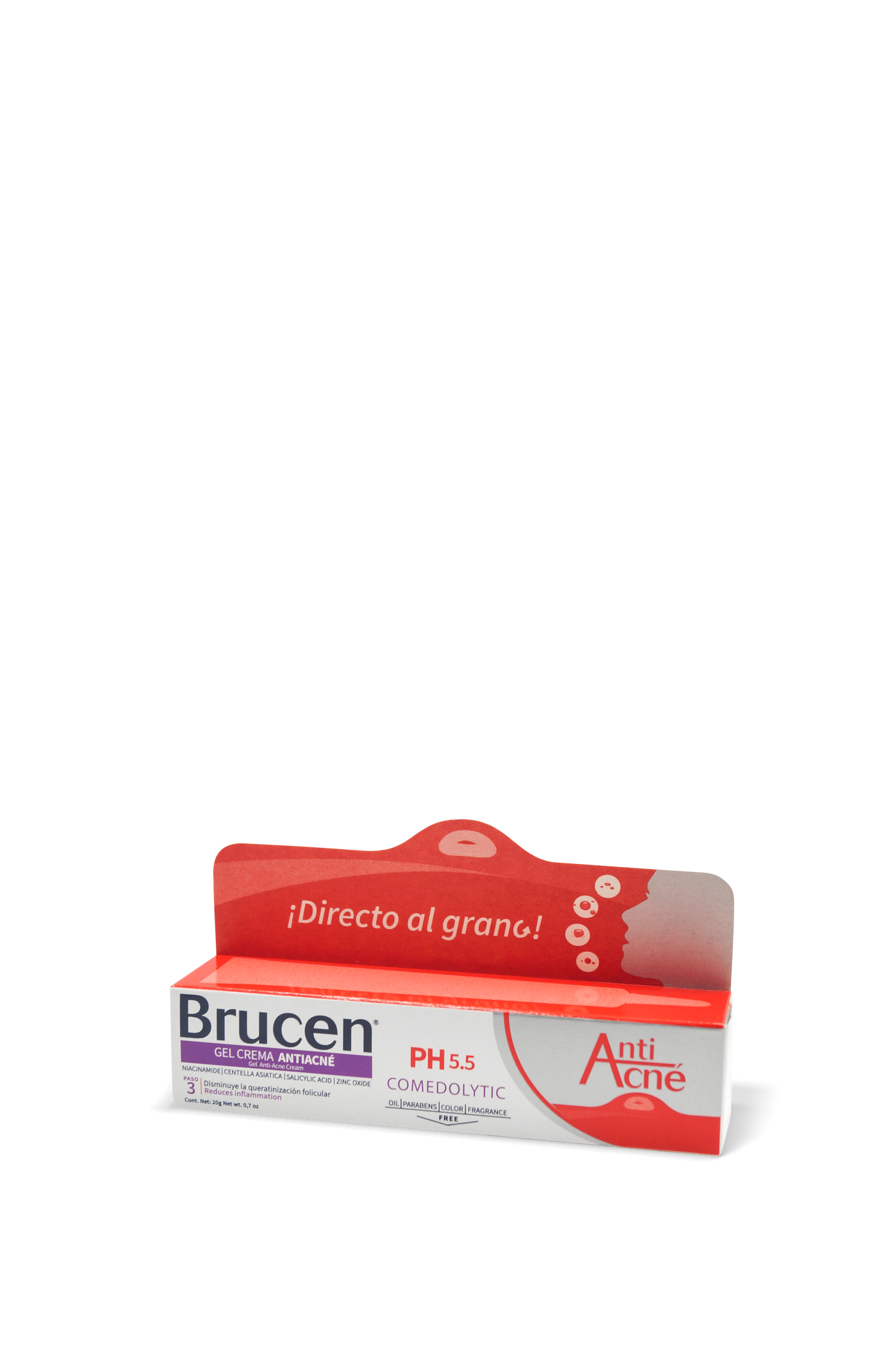 Brucen antiacné gel crema 20g