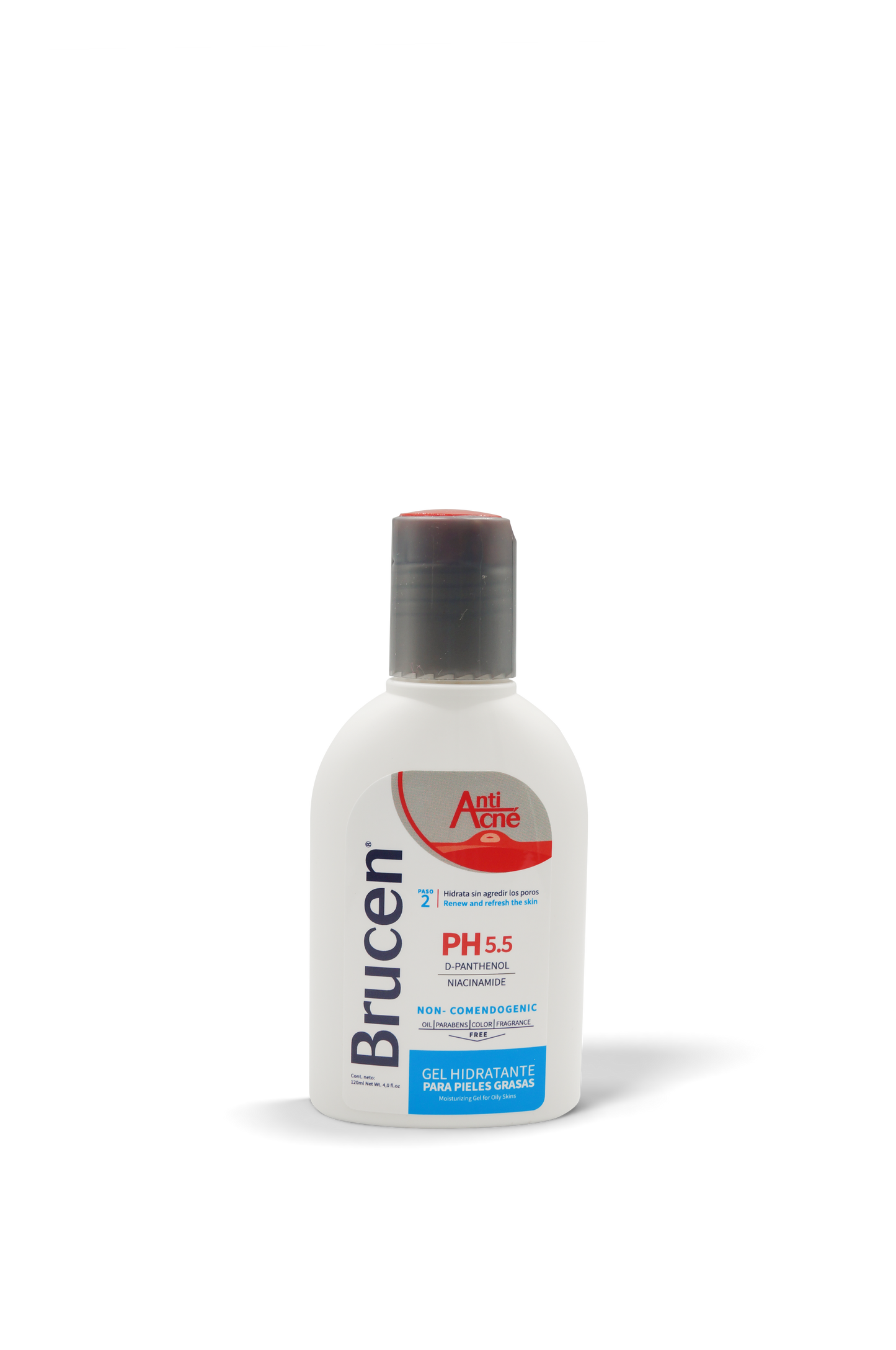 Brucen antiacné gel hidratante para pieles grasas 120g