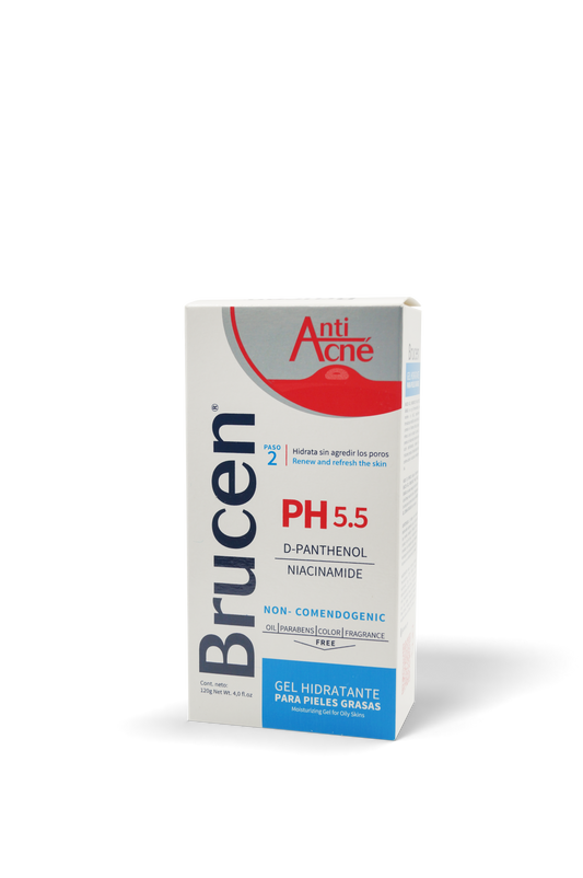 Brucen antiacné gel hidratante para pieles grasas 120g