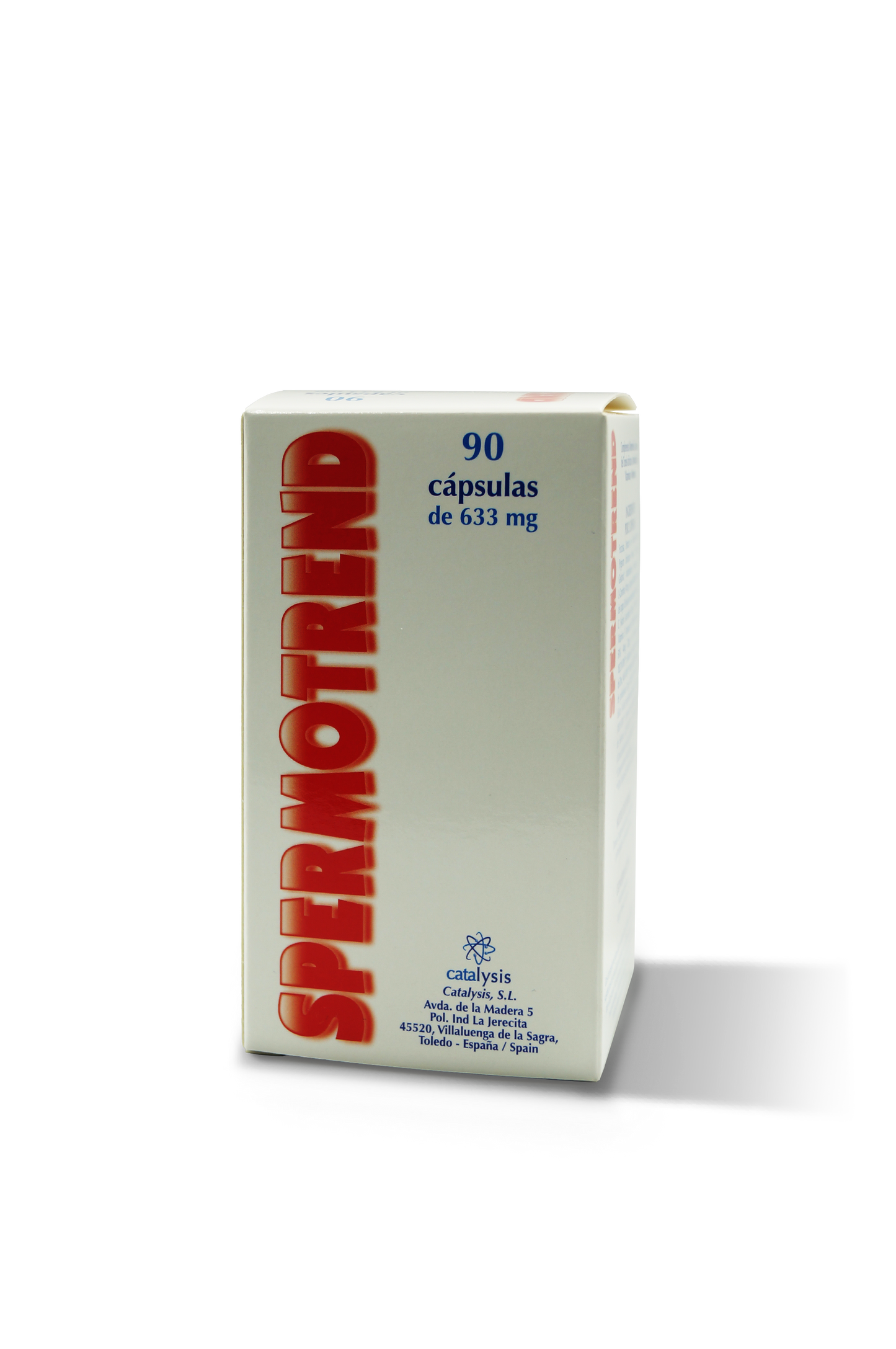 Spermotrend complemento alimenticio 633mg x 90 cápsulas. Catalysis