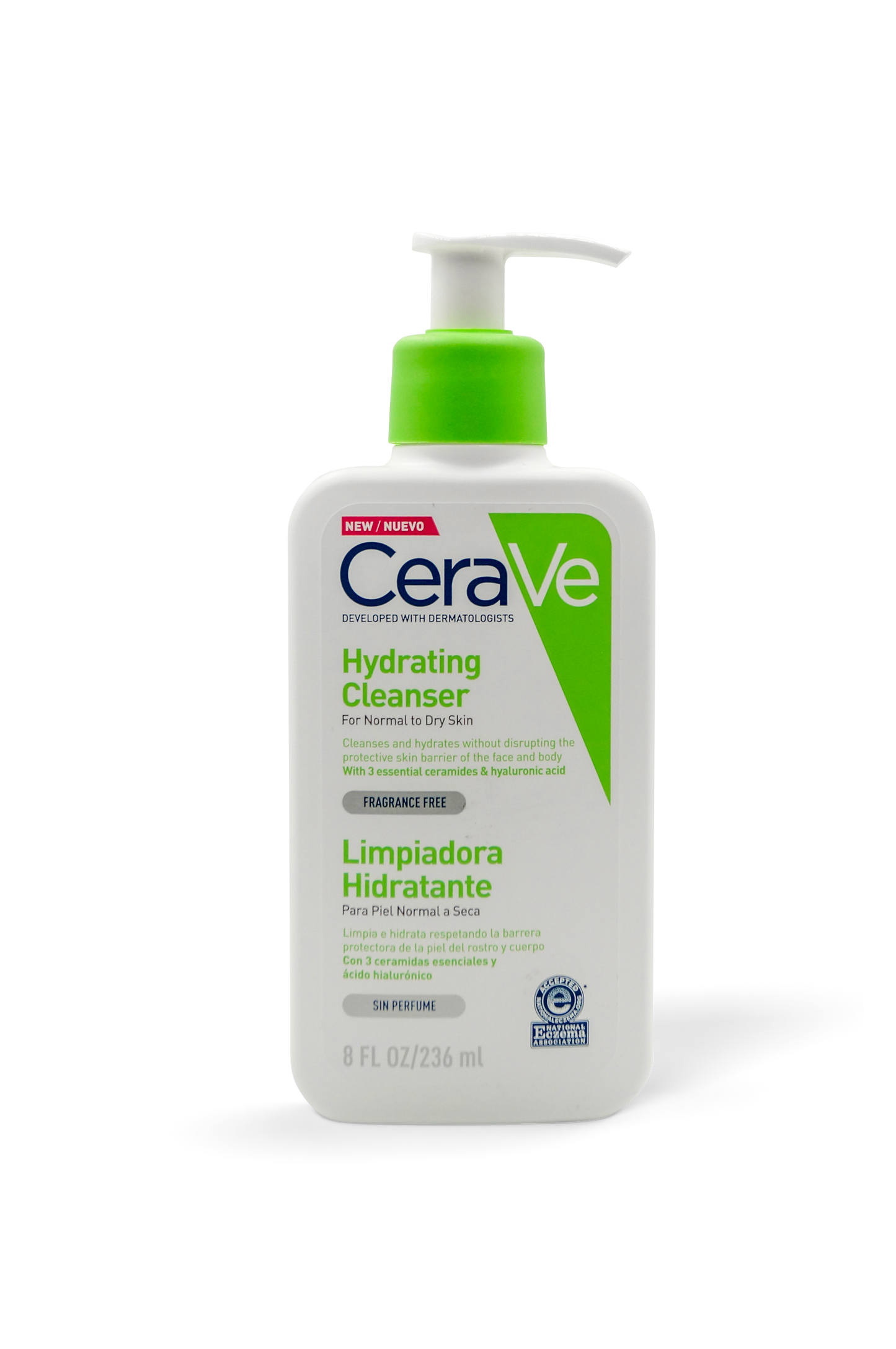 CeraVe limpiadora hidratante piel seca 236mL