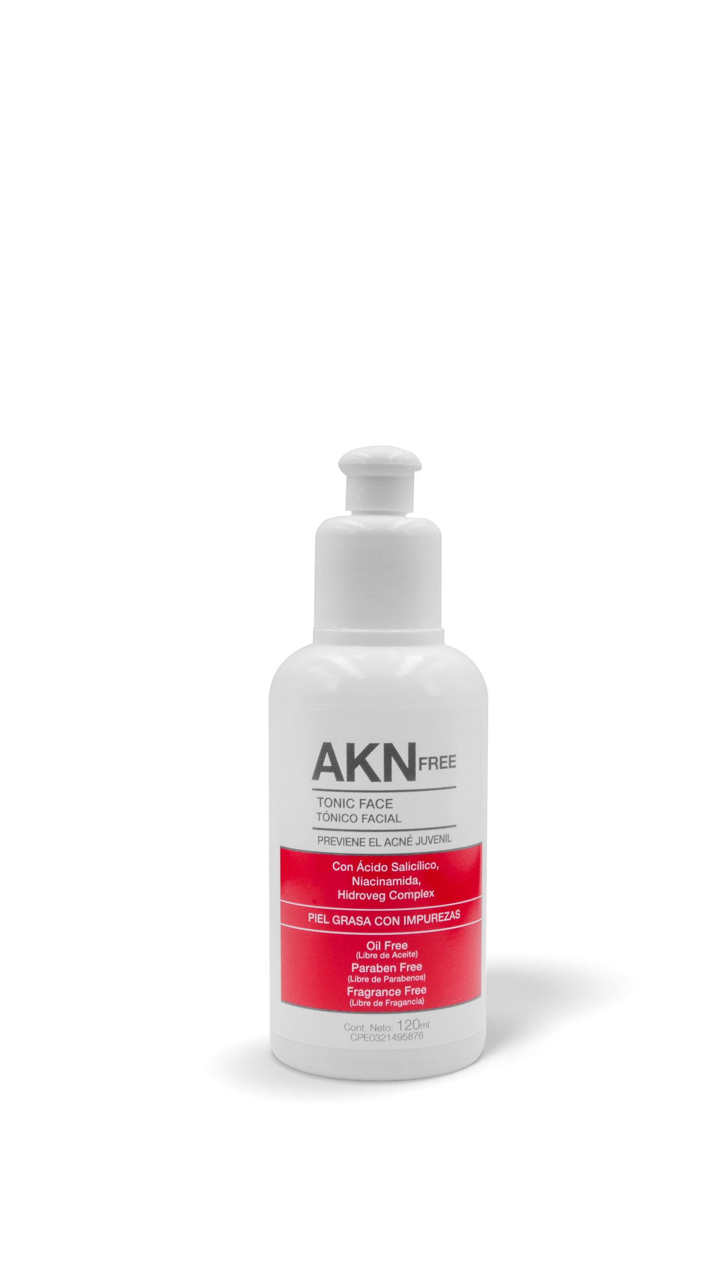 AKN free tónico facial 120mL