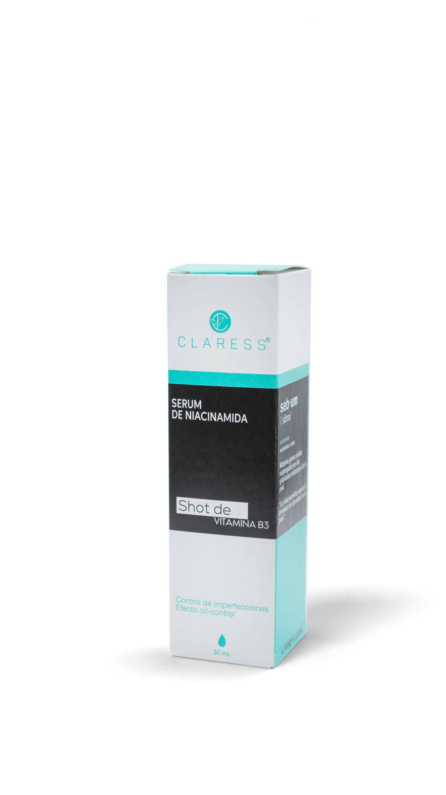 Claress shot de vitamina B3 sérum 30mL