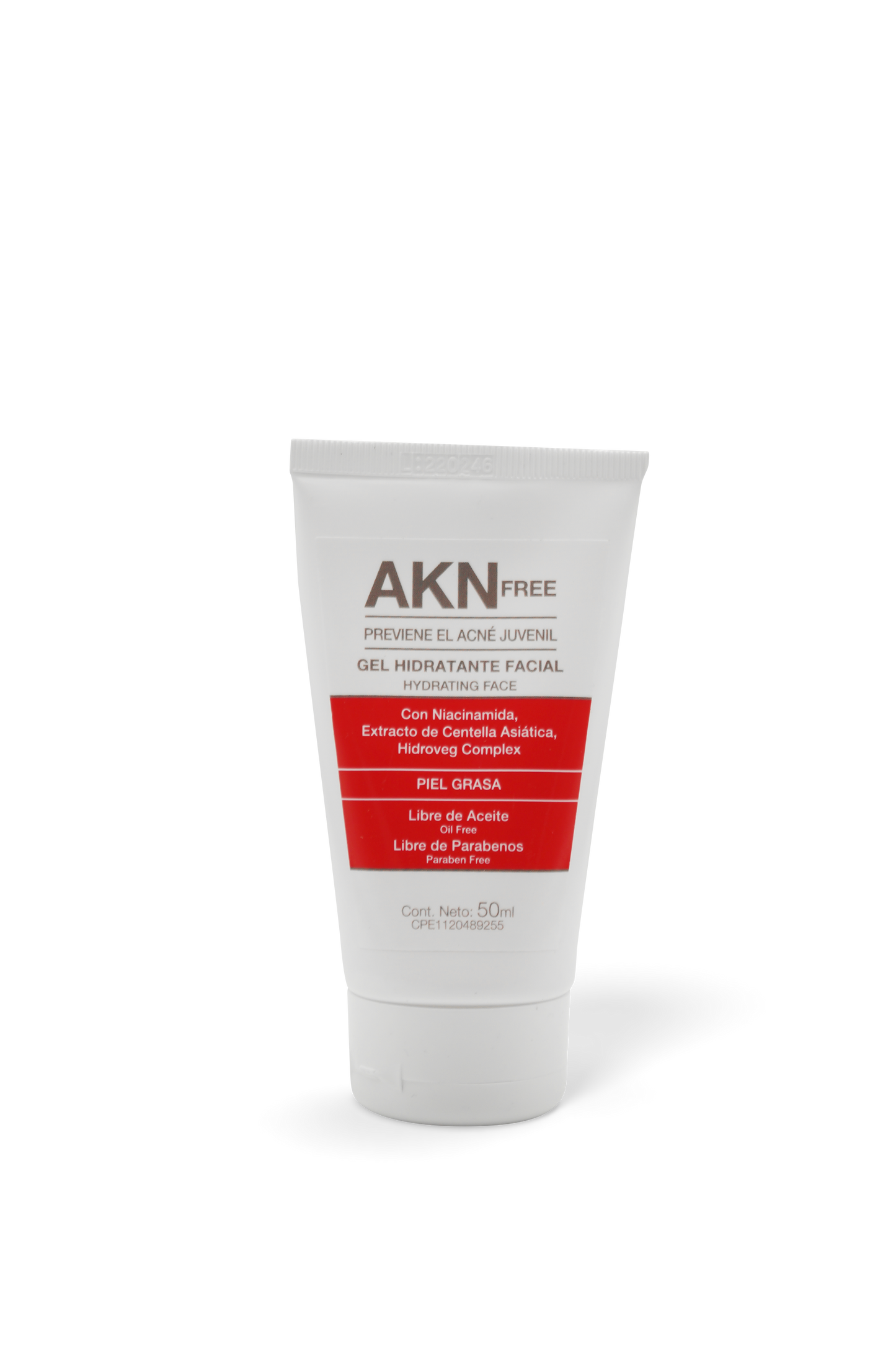 AKN free gel hidratante facial 50mL
