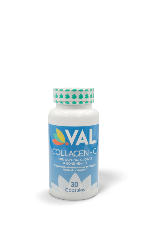 Colágeno + vitamina C 30 cápsulas