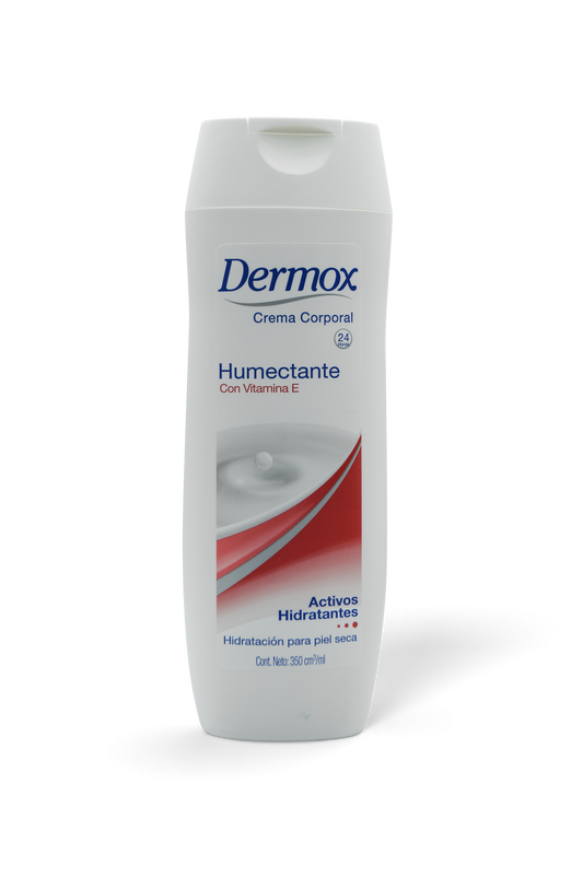 Dermox crema humectante con vitamina E 350mL