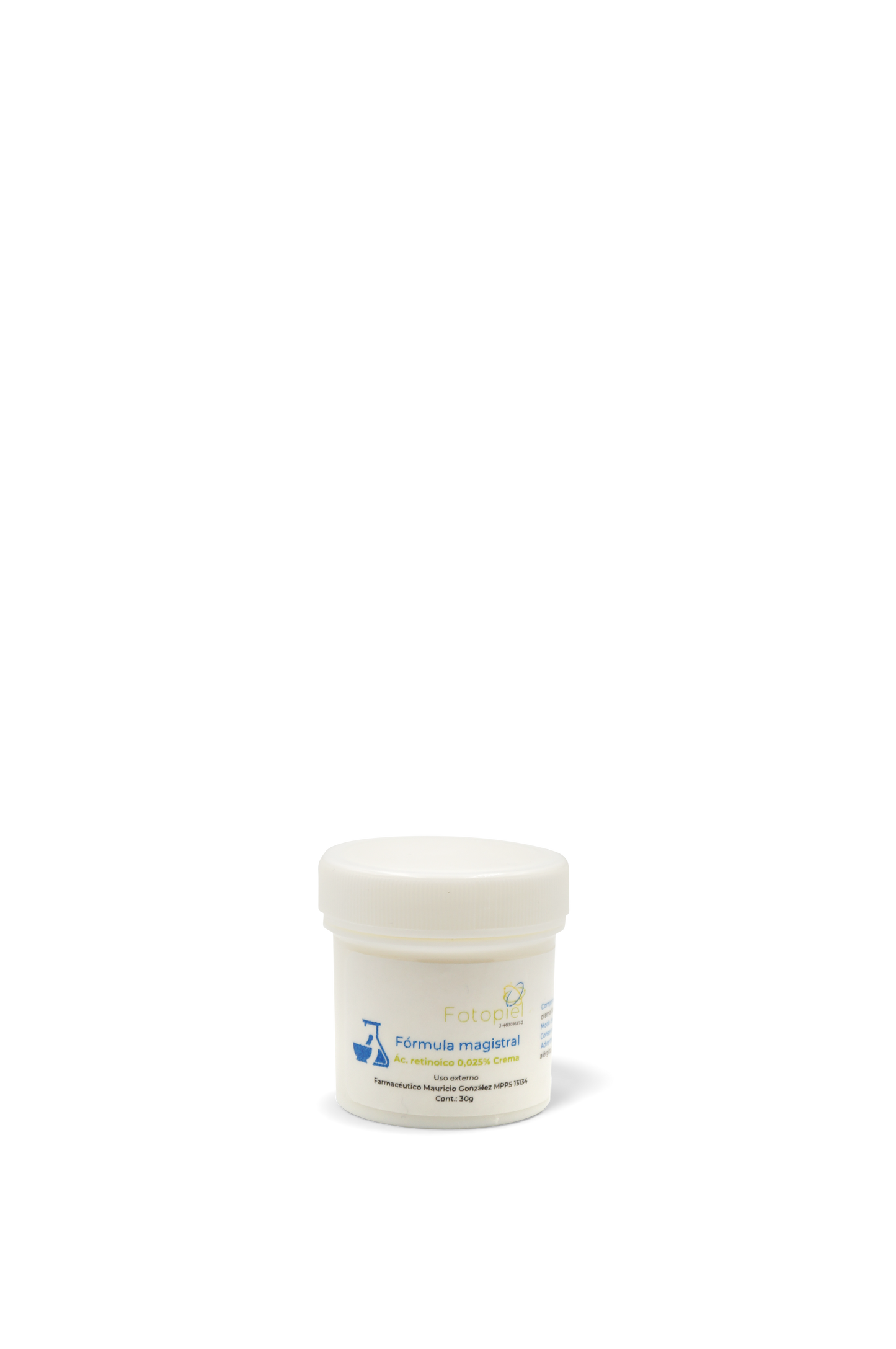 Fórmula magistral ácido retinoico 30g