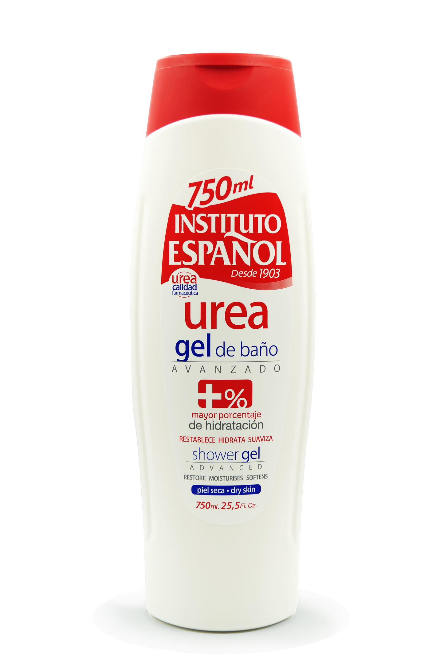 Instituto español gel de baño avanzado con urea