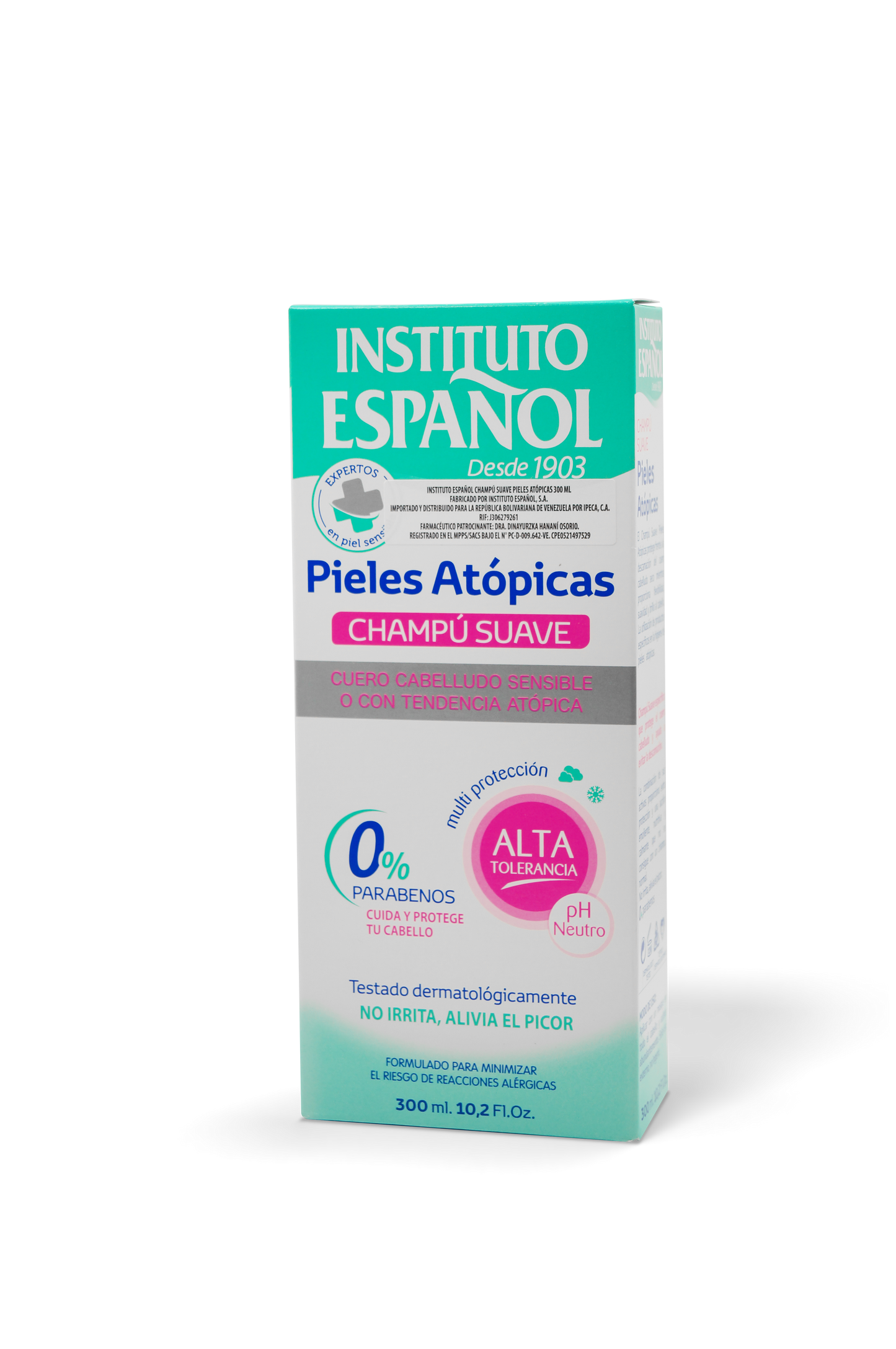 Instituto Español pieles atópicas champú suave 300mL