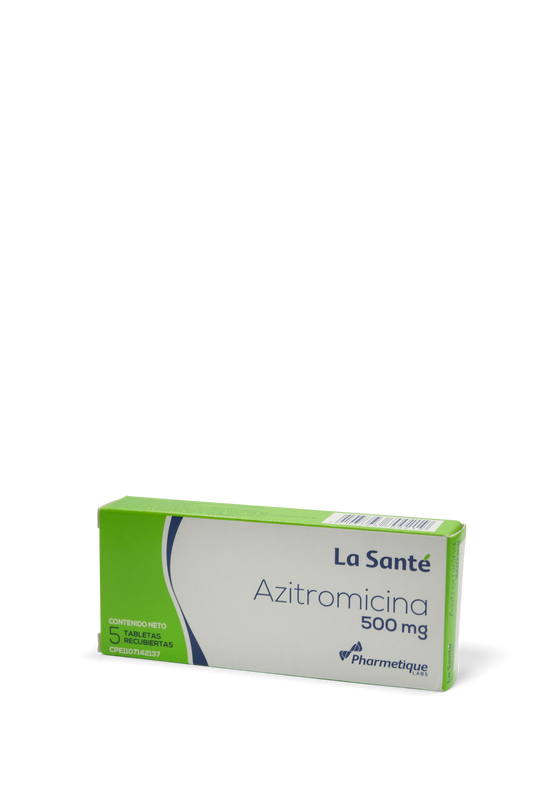 Azitromicna 500mg 5 tabletas