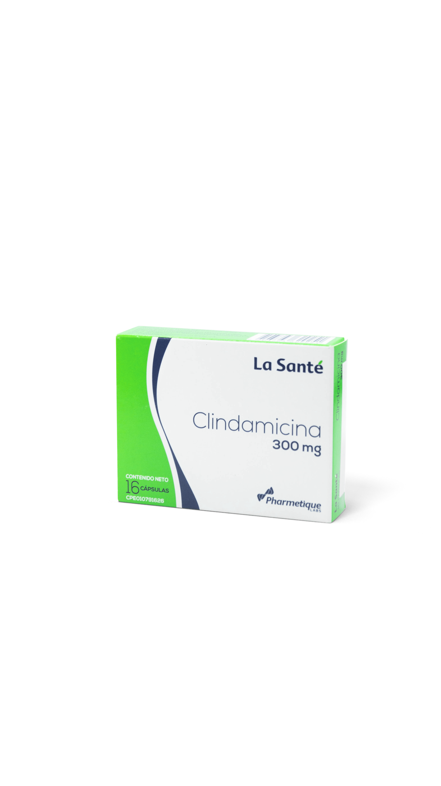 Clindamicina 16 cápsulas 300mg