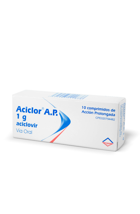 Aciclor A.P 10 comprimidos 1g