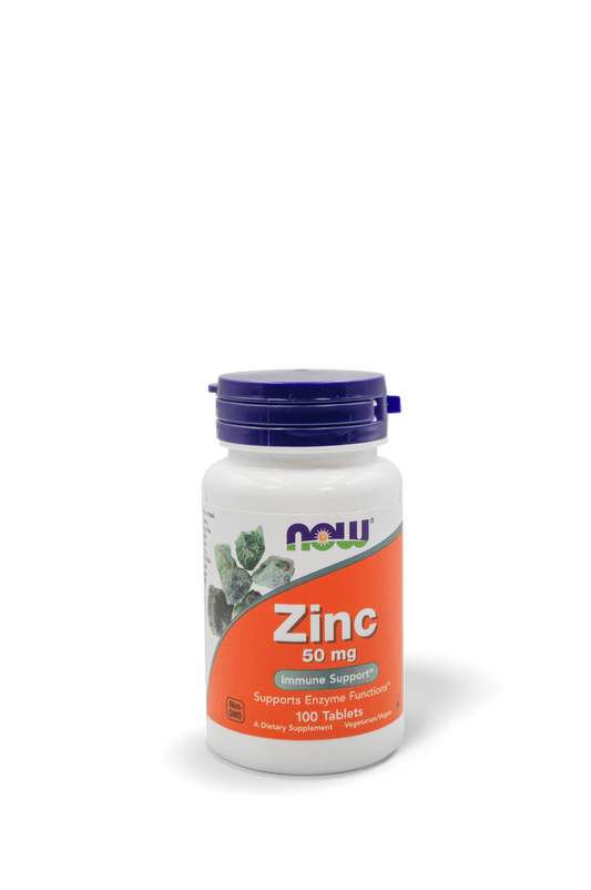 Now zinc 50mg 100 tabletas