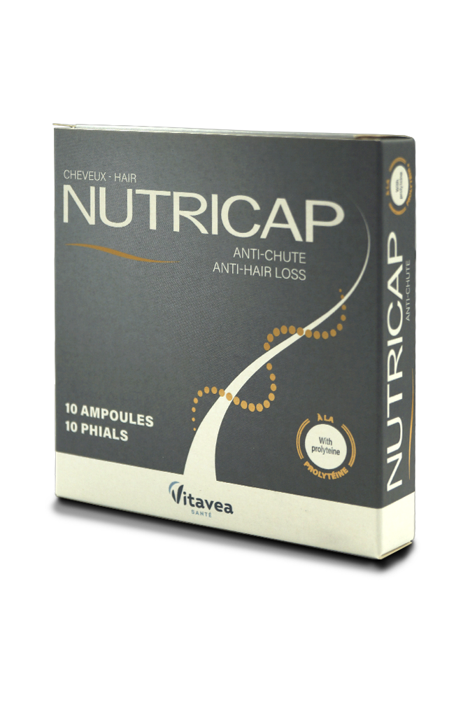 Nutricaps ampollas anticaída x 10 unidades