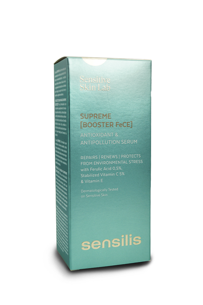 Supreme booster FeCE sérum antipolución y antioxidante 30mL. Sensilis