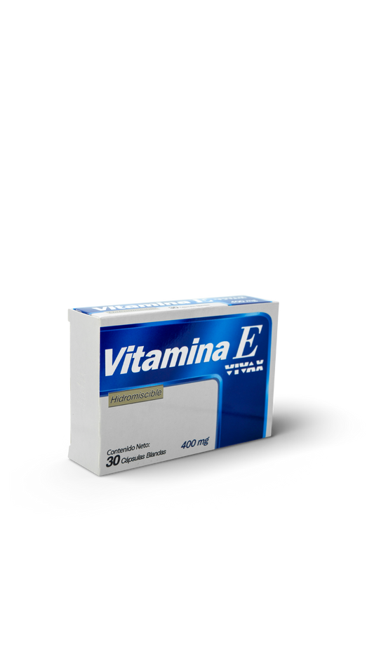 Vitamina E hidromisible 400mg