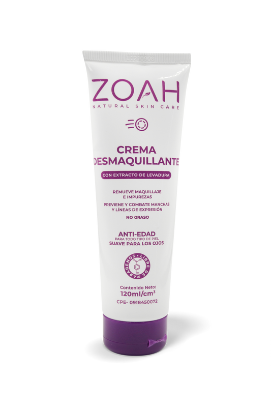 Zoah crema desmaquillante 120mL