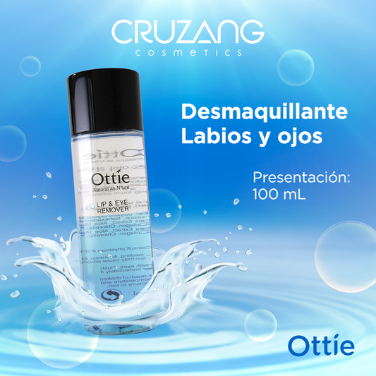 Desnudando a Ottíe: desmaquillante de labios y ojos