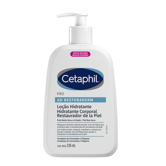 Cetaphil pro AD restoraderm loción hidratante corporal 236mL. Galderma