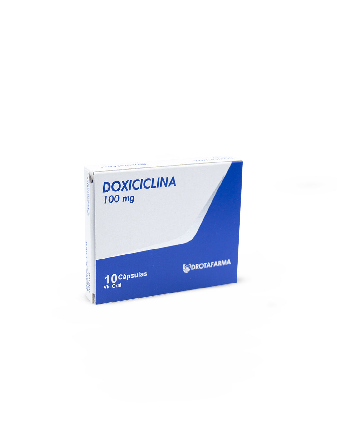 Doxiciclina 100mg x 10 cápsulas. Drotafarma