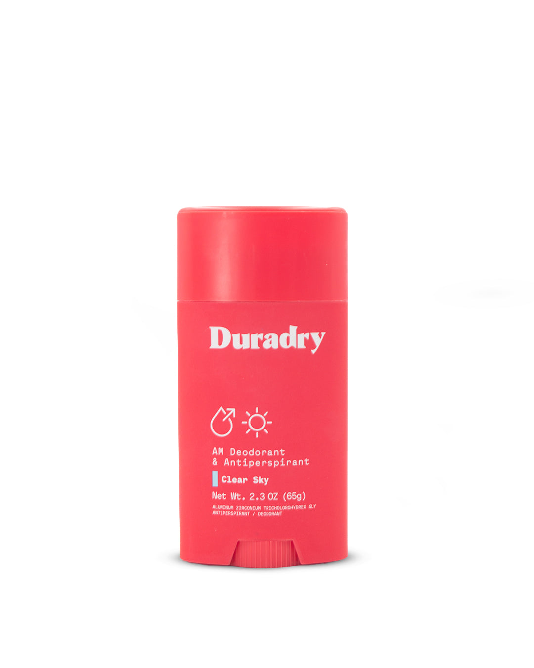 Duradry antitranspirante AM barra desodorante para axilas 65g