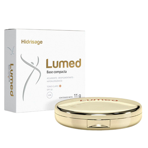 Hidrisage Lumed base compacta tono claro FPS 50 11g
